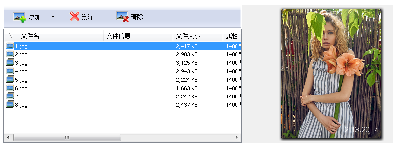 圖片批量加時(shí)間戳工具
